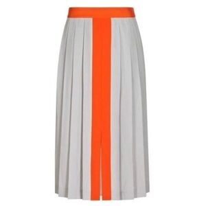 Reiss Iris pleated midi skirt size 8